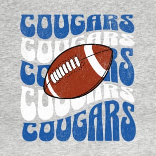BYU Cougars Brigham Young Football Retro T-Shirt